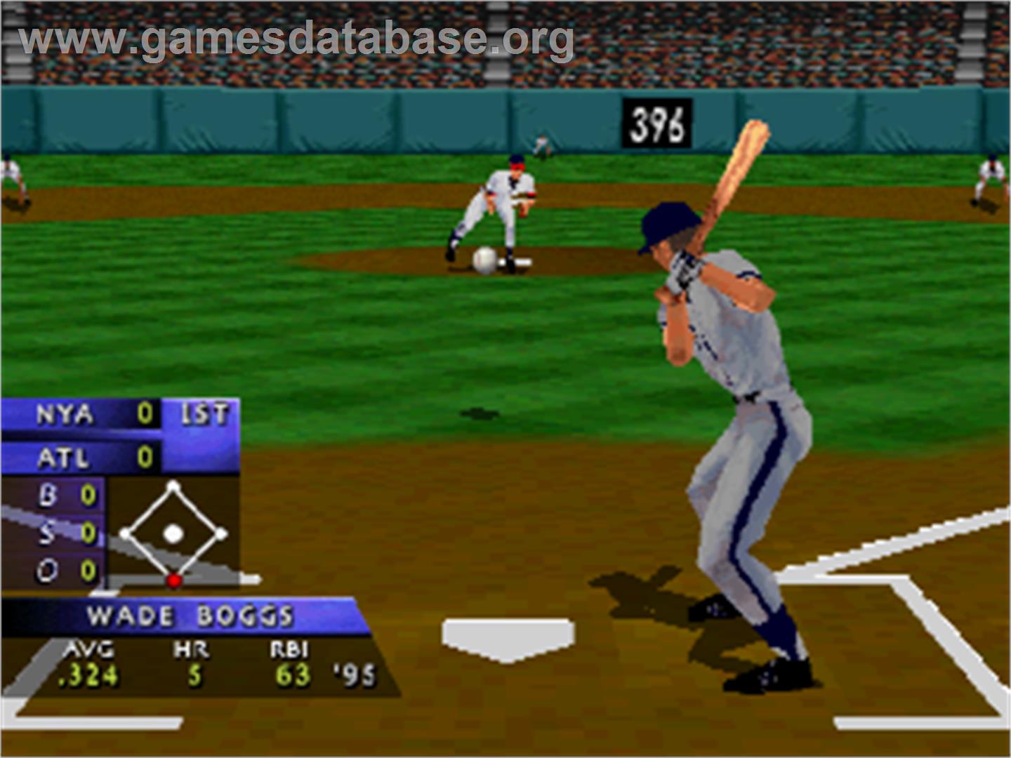 3D Baseball - Sega Saturn - Artwork - In Game
