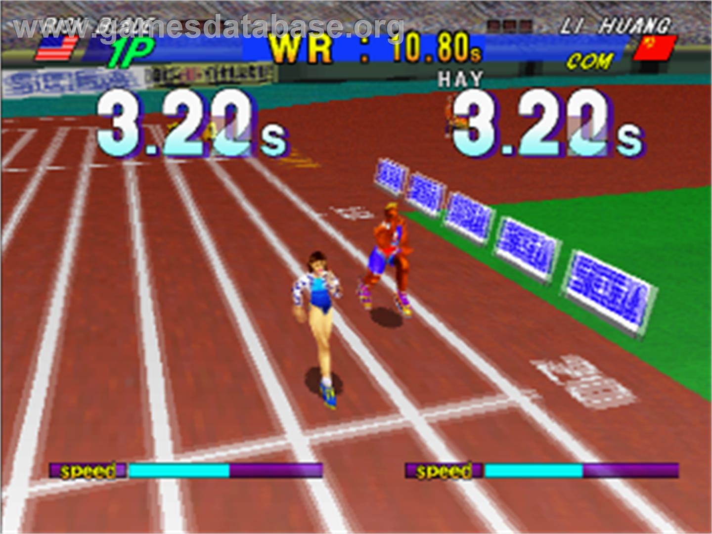 Athlete Kings - Sega Saturn - Artwork - In Game