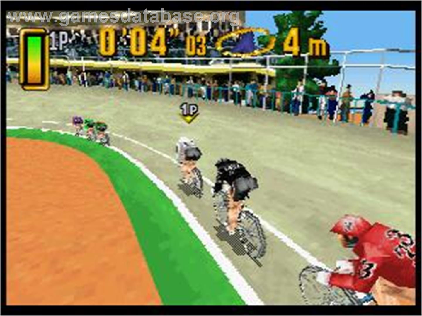 Big Thanks Super Keirin - Dream with Keirin 50 Years - Sega Saturn - Artwork - In Game