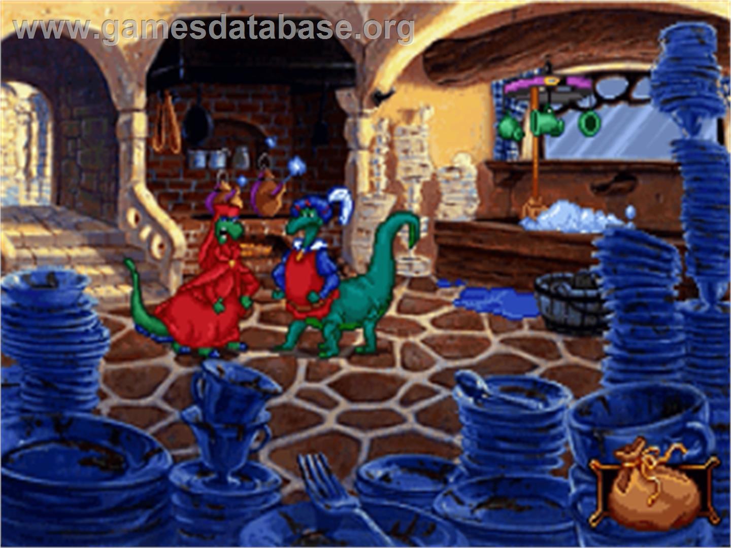 Blazing Dragons - Sega Saturn - Artwork - In Game