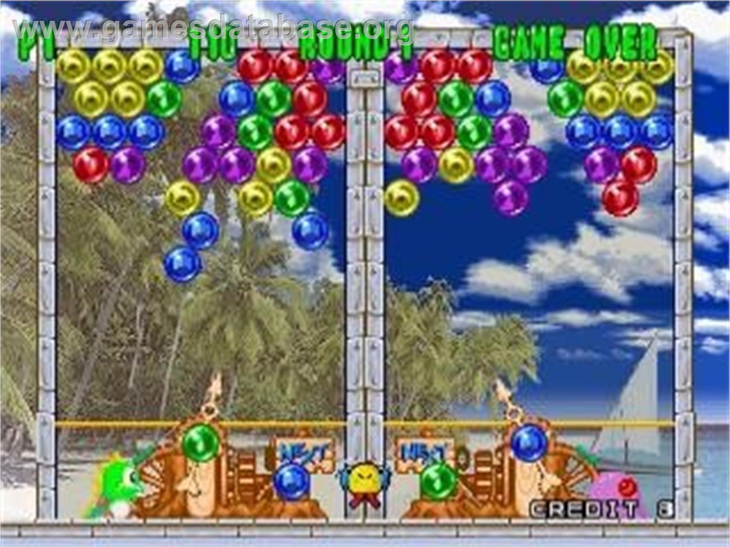 Bust-A-Move 2 - Arcade Edition - Sega Saturn - Artwork - In Game