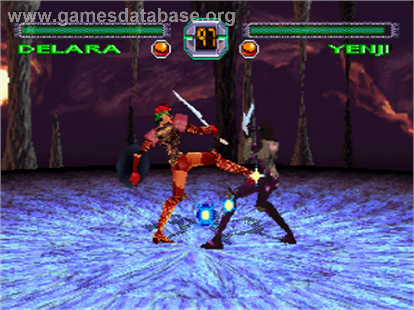 Criticom: The Critical Combat - Sega Saturn - Artwork - In Game