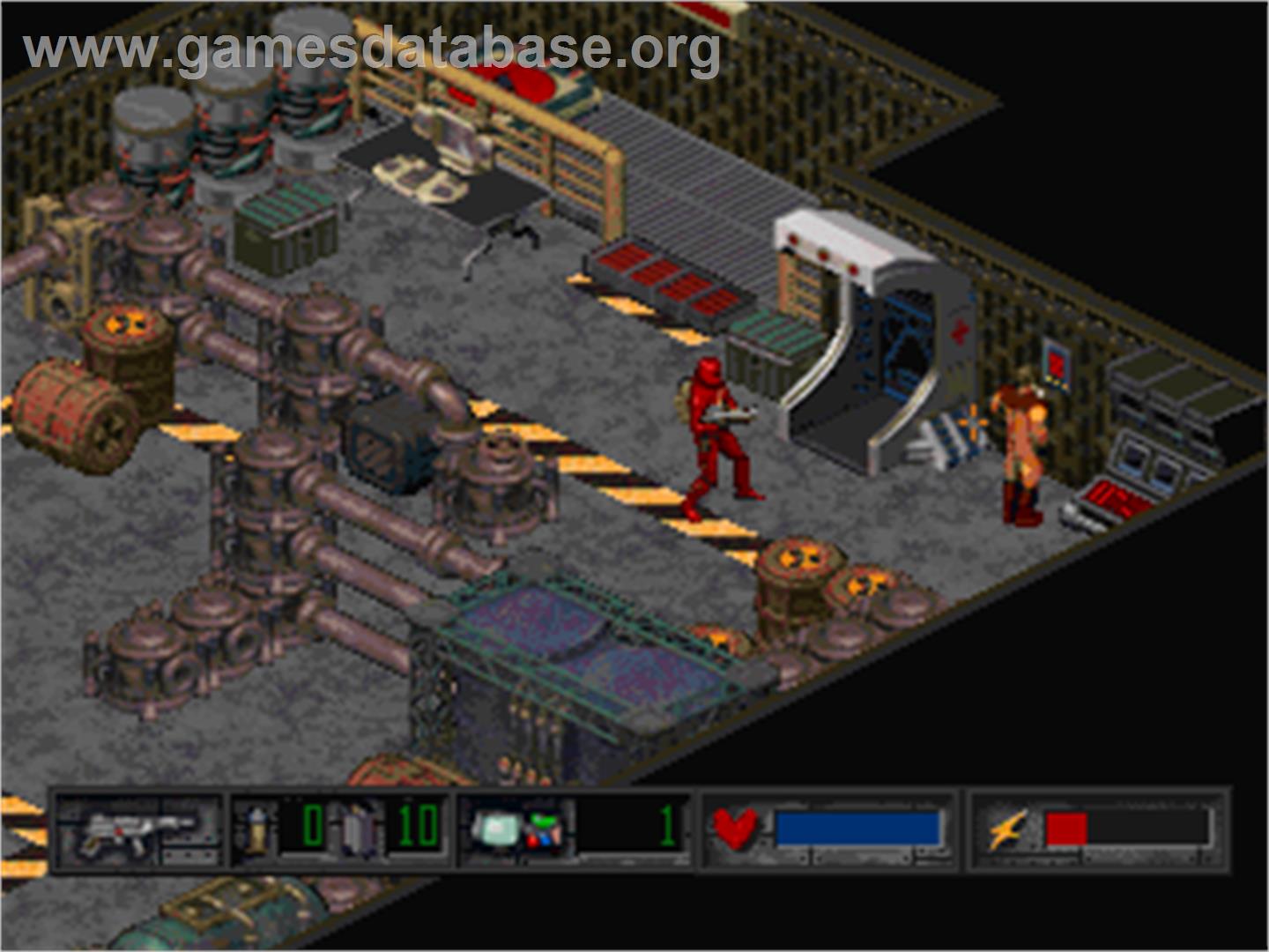 Crusader: No Remorse - Sega Saturn - Artwork - In Game
