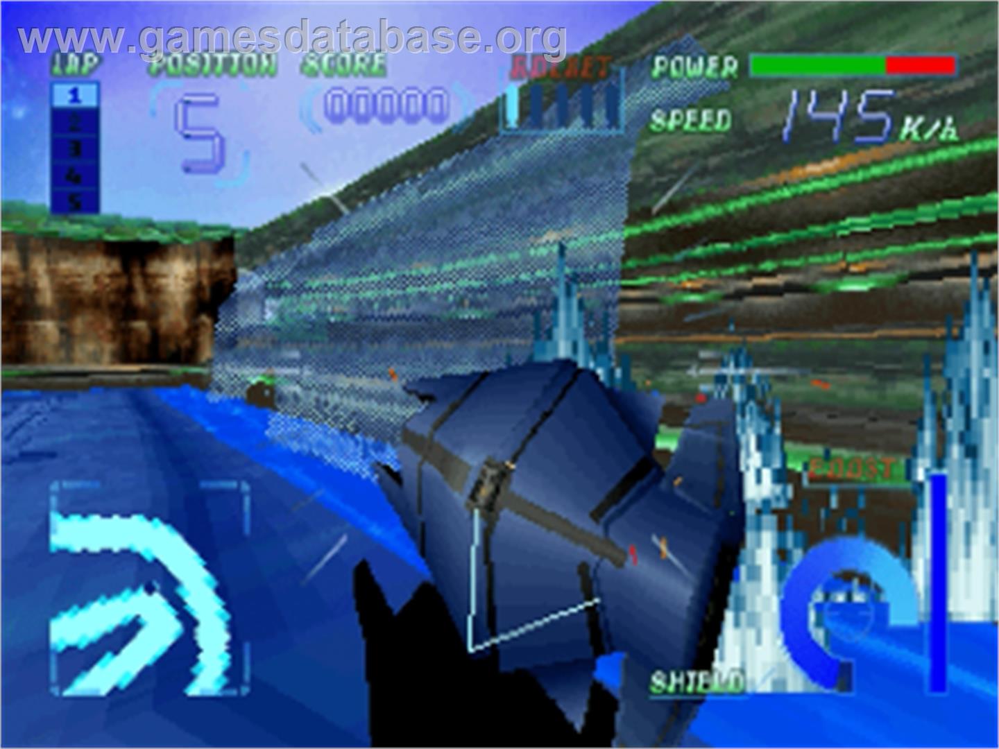 Cyber Speedway - Sega Saturn - Artwork - In Game