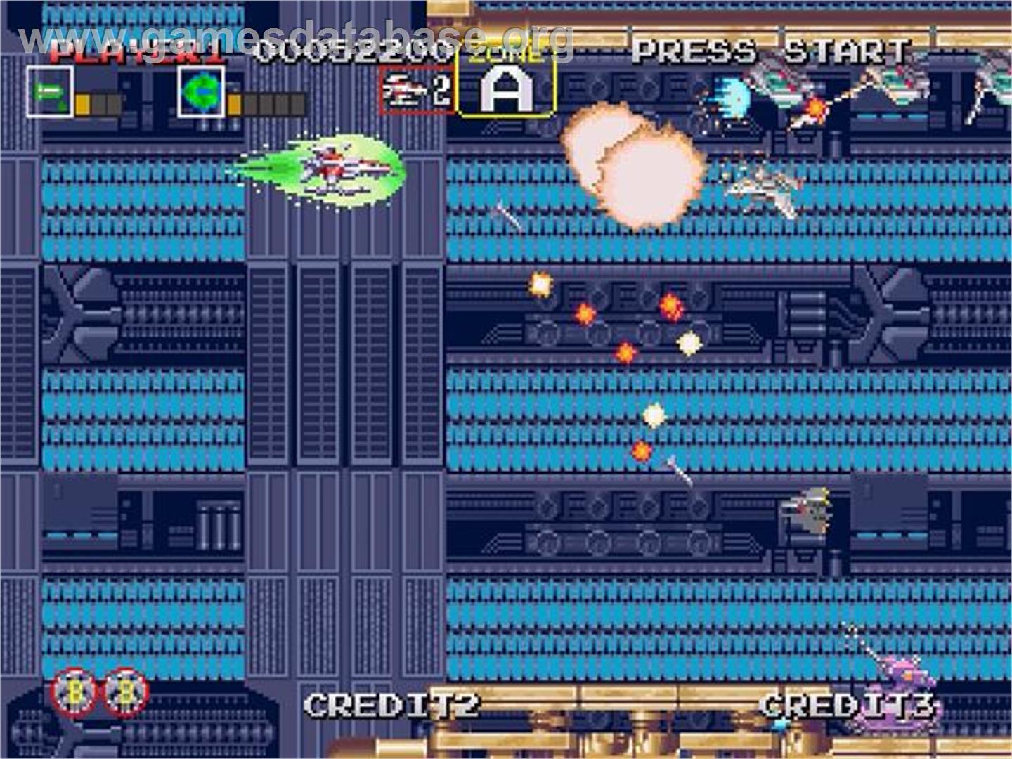 Darius Gaiden - Sega Saturn - Artwork - In Game