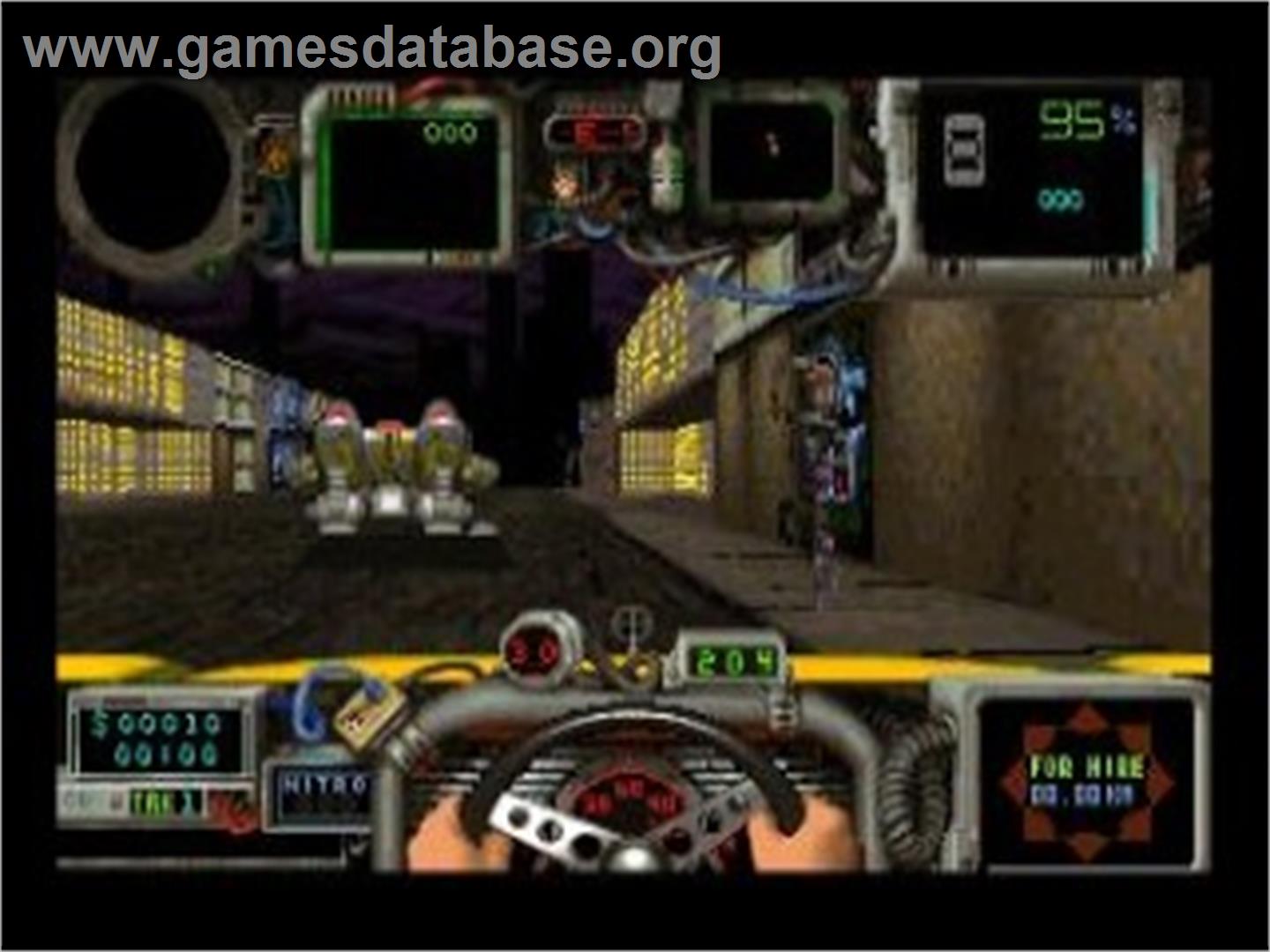 Death Throttle - Kakuzetsu Toshi Kara no Dasshutsu - Sega Saturn - Artwork - In Game