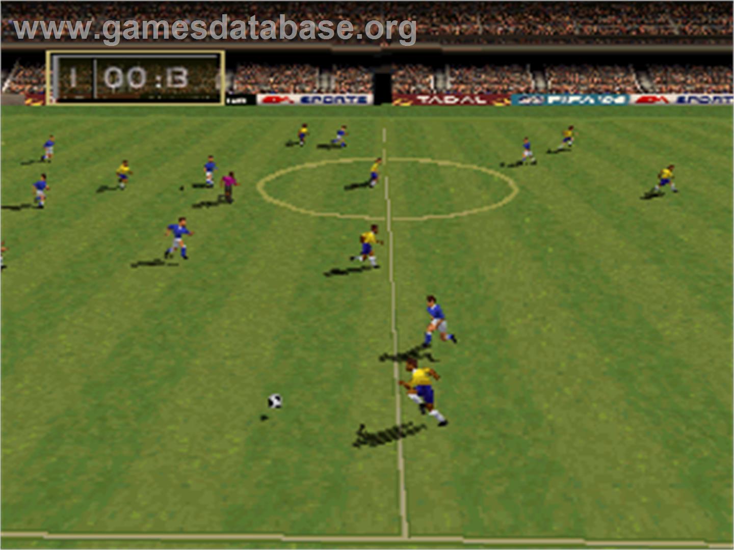 FIFA 96 - Sega Saturn - Artwork - In Game