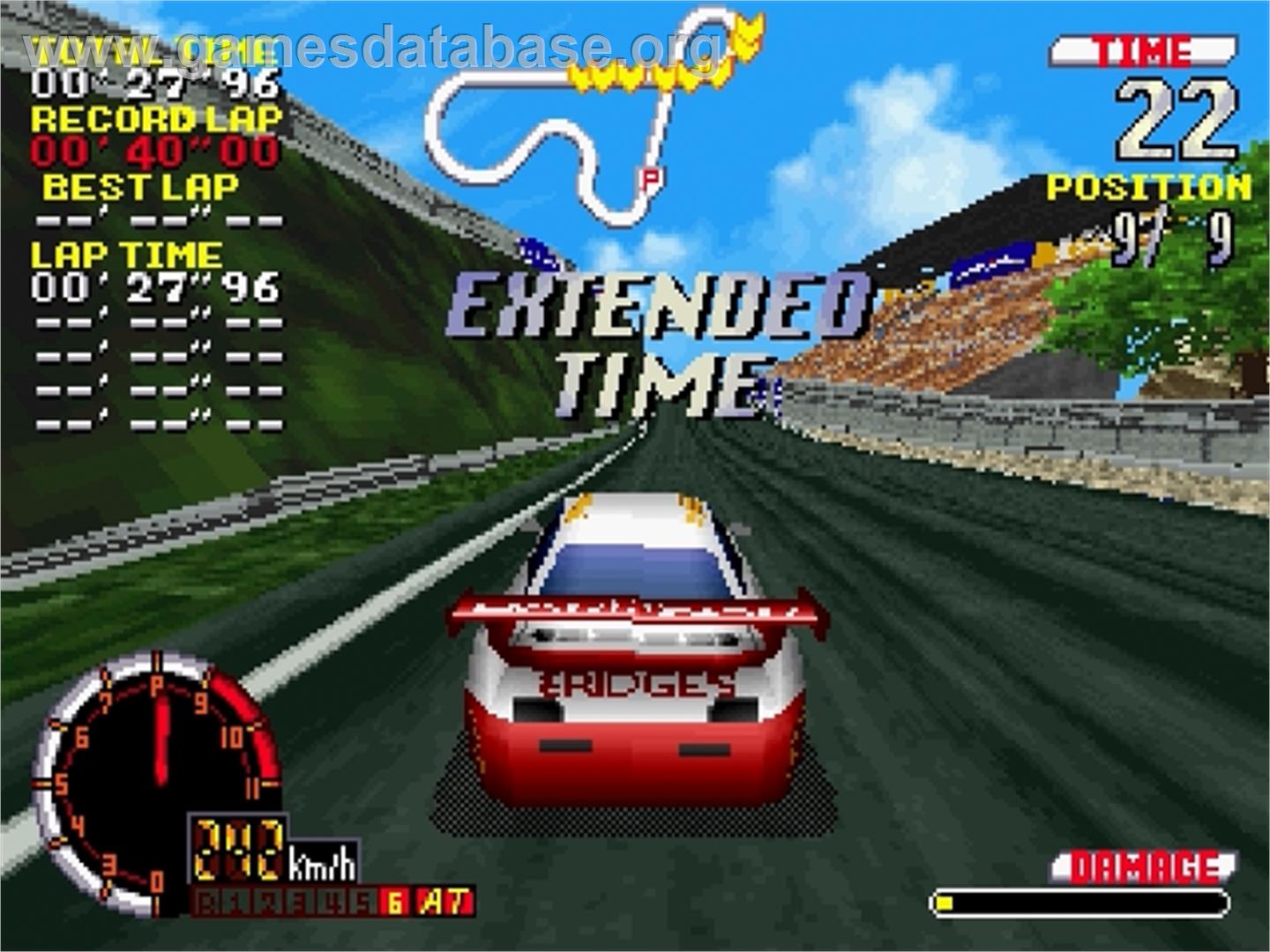 GT24 - Sega Saturn - Artwork - In Game