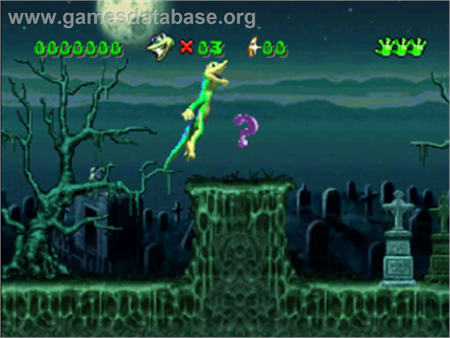 Gex - Sega Saturn - Artwork - In Game