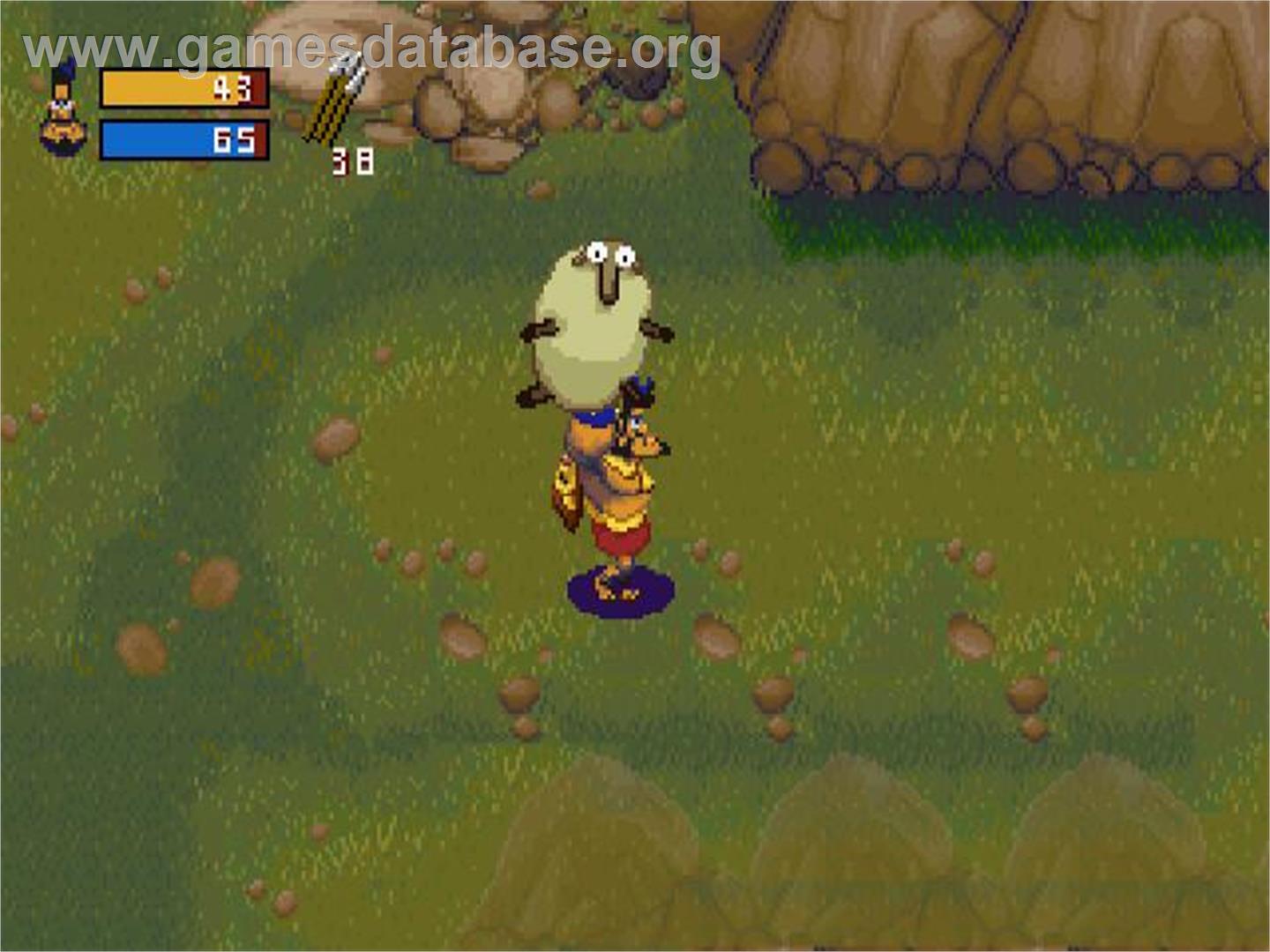 Herc's Adventures - Sega Saturn - Artwork - In Game