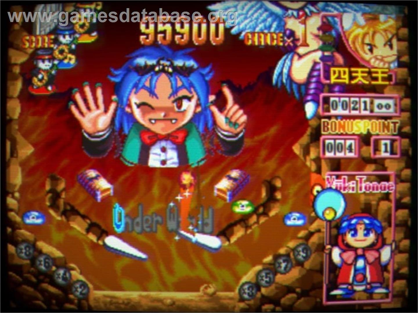 Kyuutenkai - Sega Saturn - Artwork - In Game