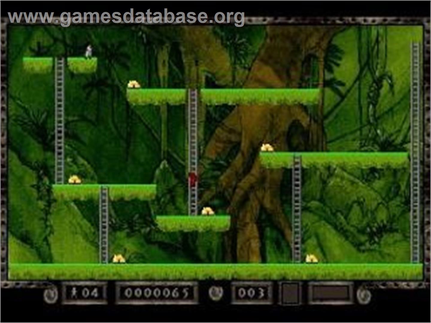 Lode Runner - The Legend Returns - Sega Saturn - Artwork - In Game