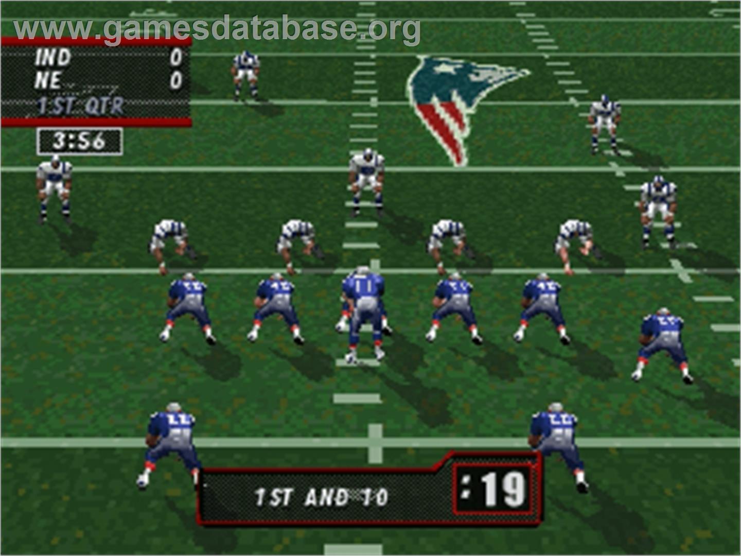 Madden NFL '98 - Sega Saturn - Artwork - In Game