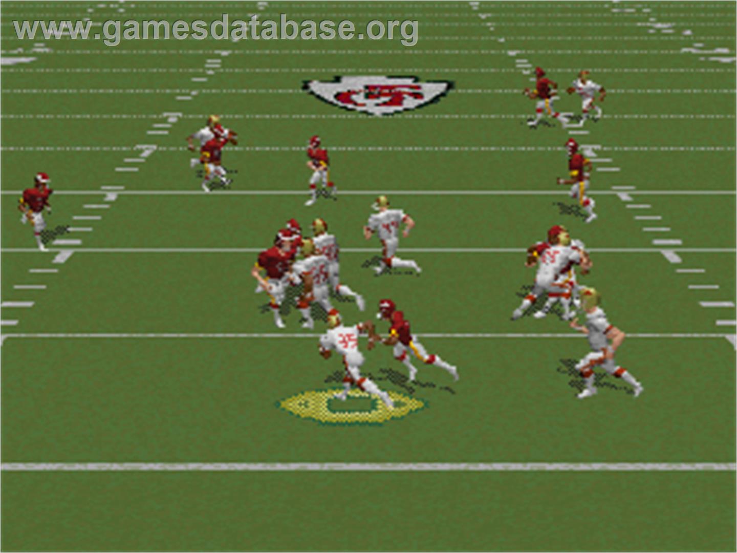 NFL '97 - Sega Saturn - Artwork - In Game