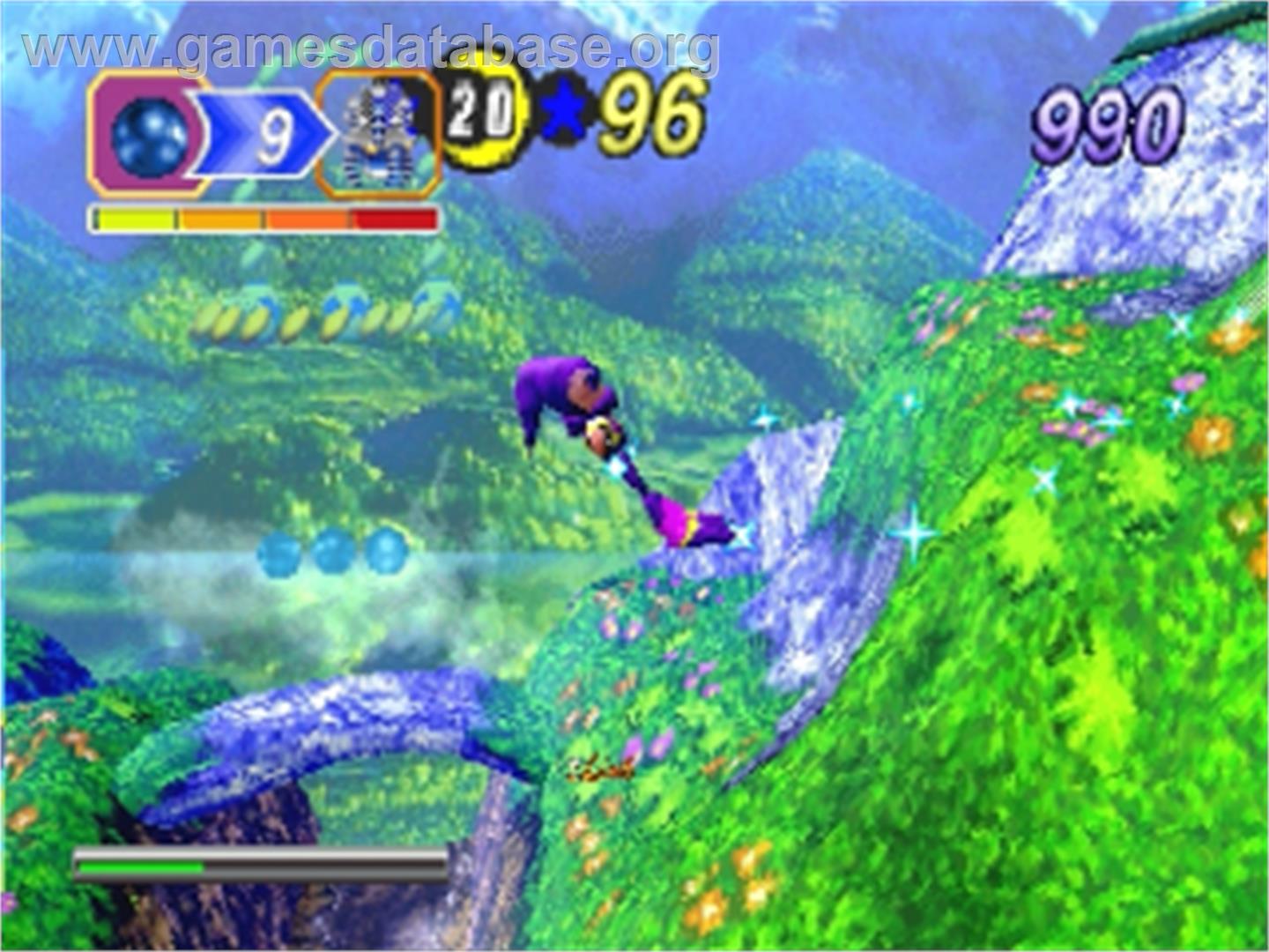 NiGHTS into Dreams... - Sega Saturn - Artwork - In Game