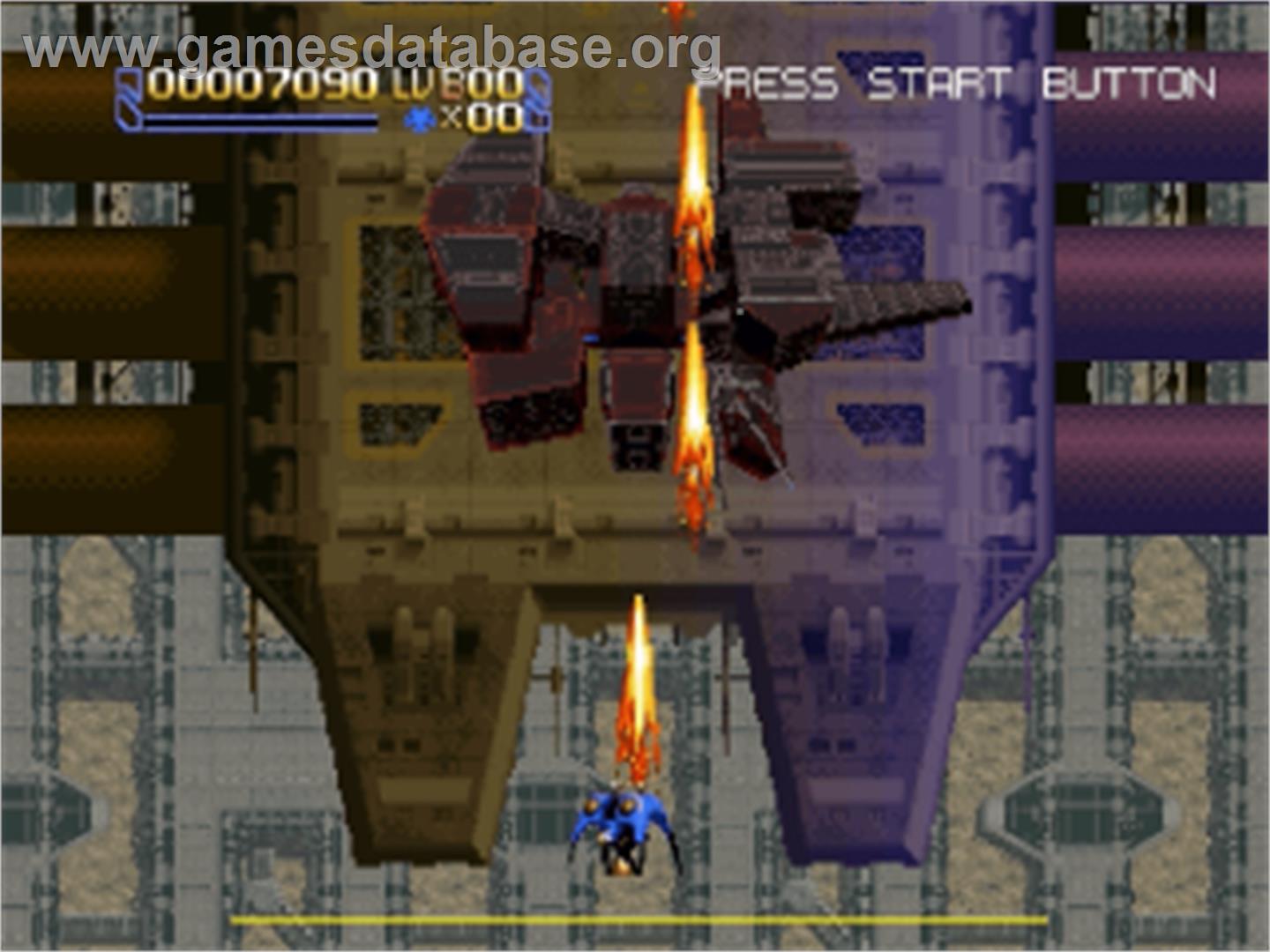 Radiant Silvergun - Sega Saturn - Artwork - In Game