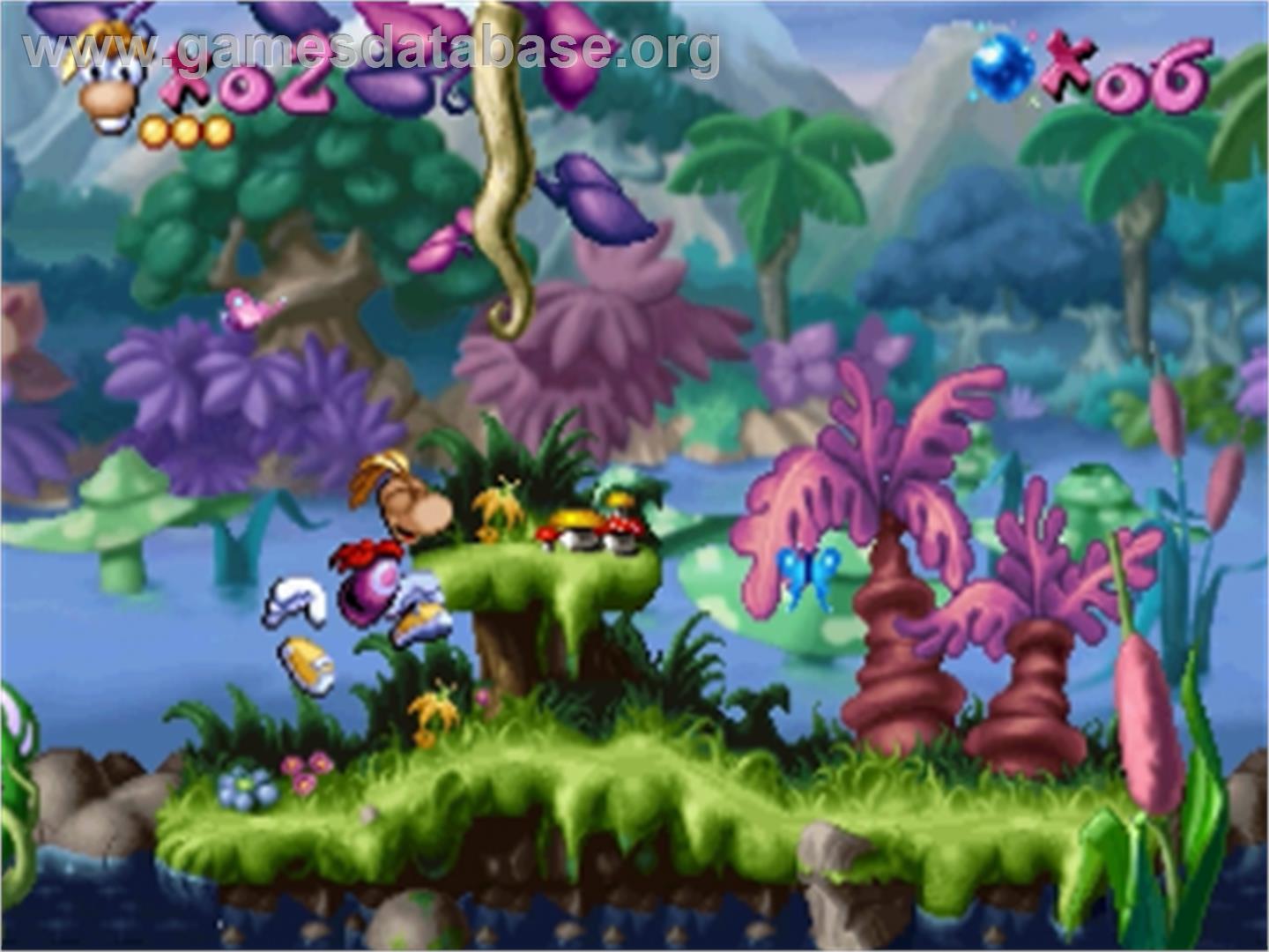 Rayman - Sega Saturn - Artwork - In Game