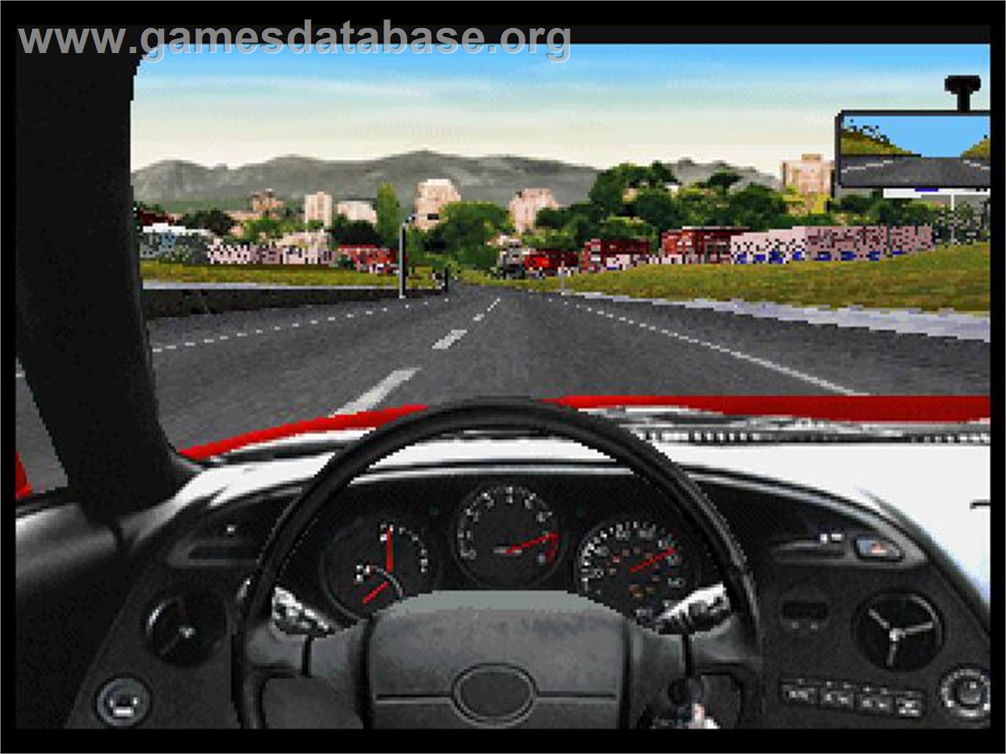 Road and Track Presents - The Need for Speed - Sega Saturn - Artwork - In Game