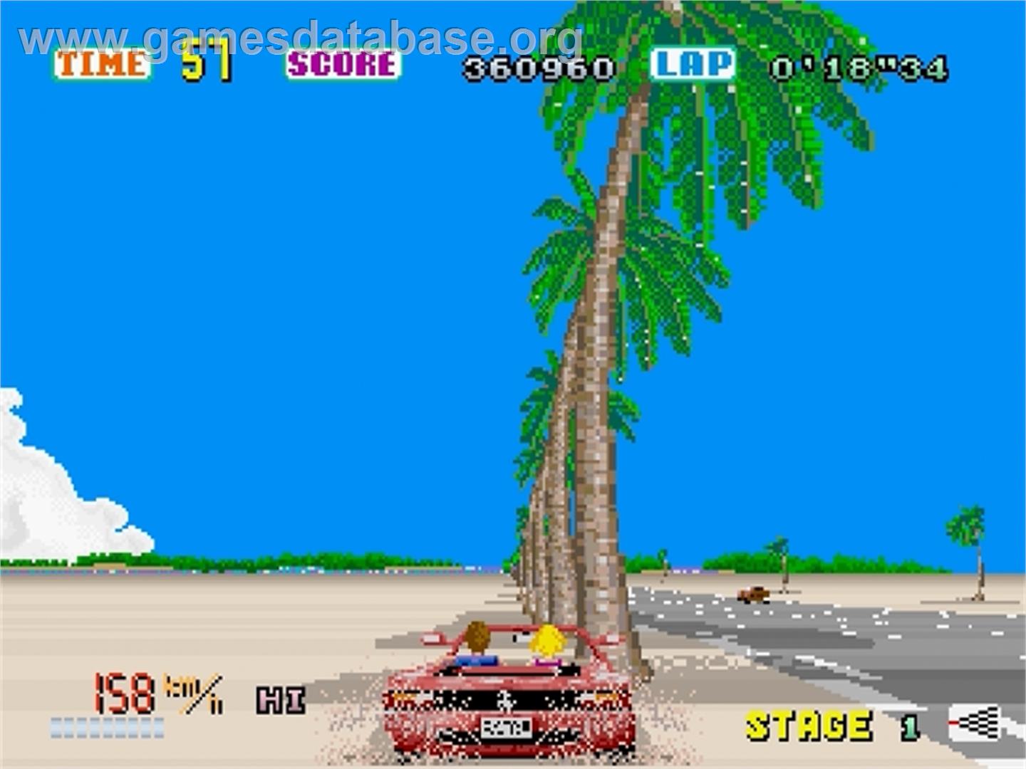 SEGA AGES: Volume 1 - Sega Saturn - Artwork - In Game