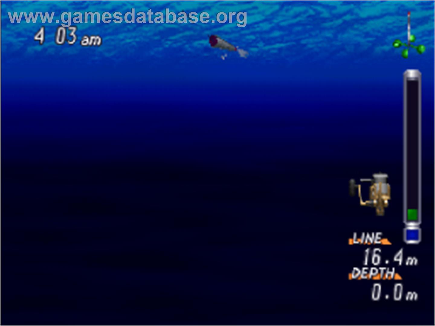 Sea Bass Fishing 2 - Sega Saturn - Artwork - In Game