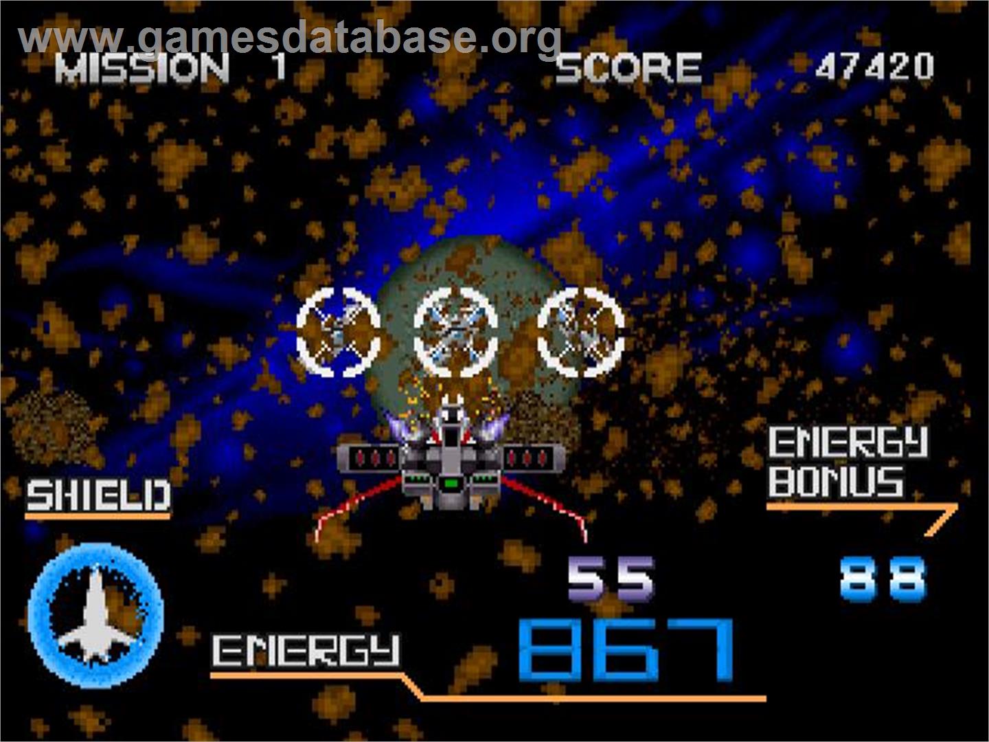 Sega Ages Galaxy Force 2 - Sega Saturn - Artwork - In Game