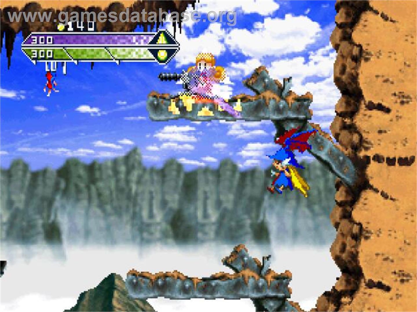 Silhouette Mirage - Sega Saturn - Artwork - In Game