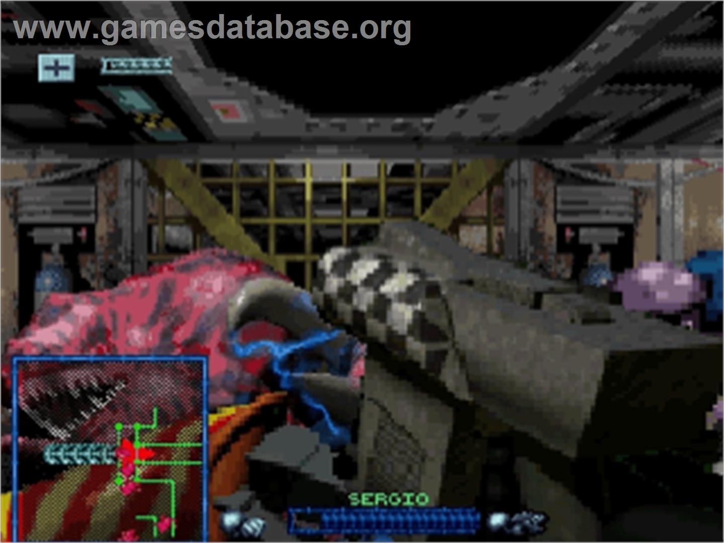 Space Hulk: Vengeance of the Blood Angels - Sega Saturn - Artwork - In Game