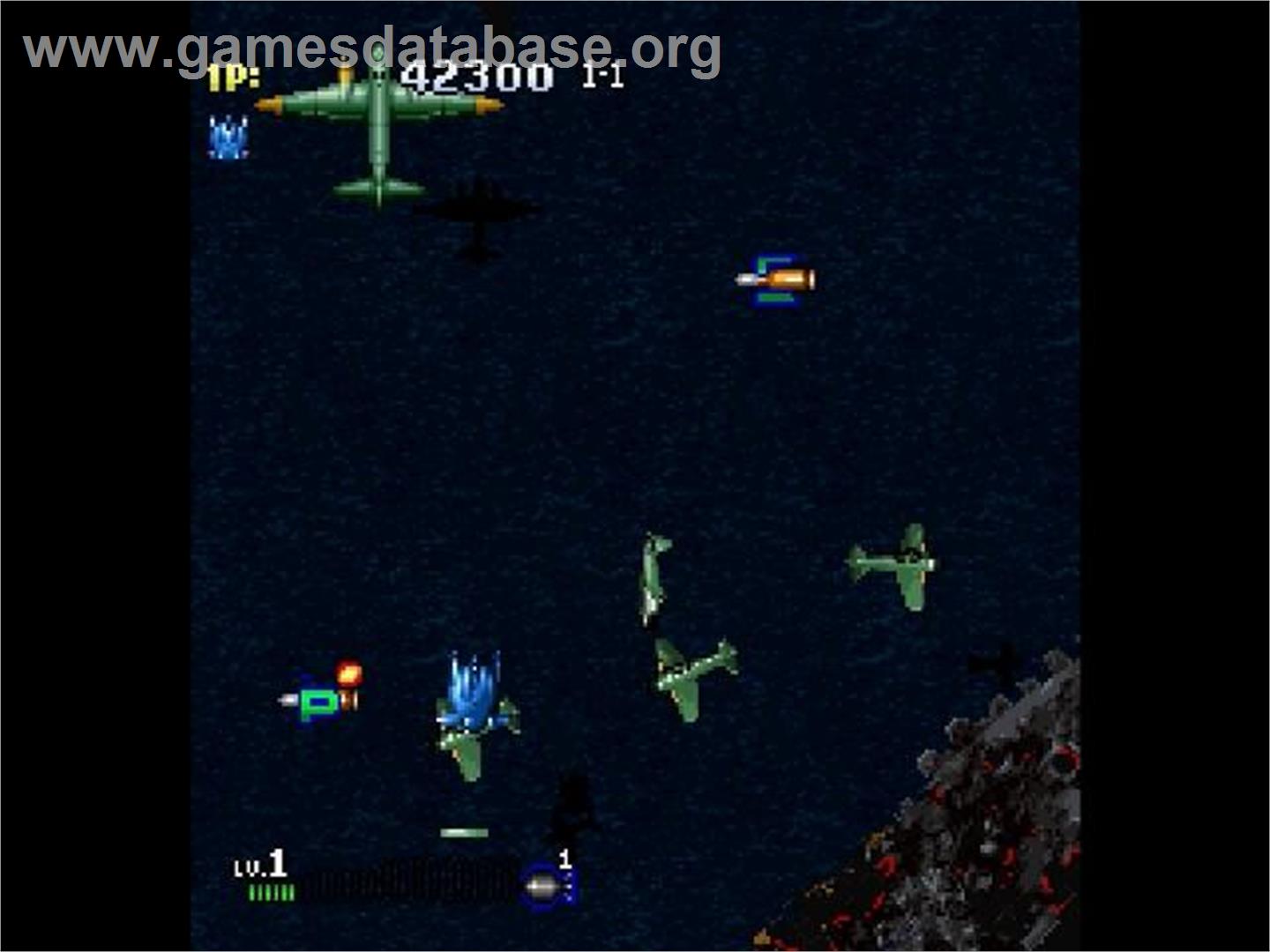 Strikers 1945 2 - Sega Saturn - Artwork - In Game