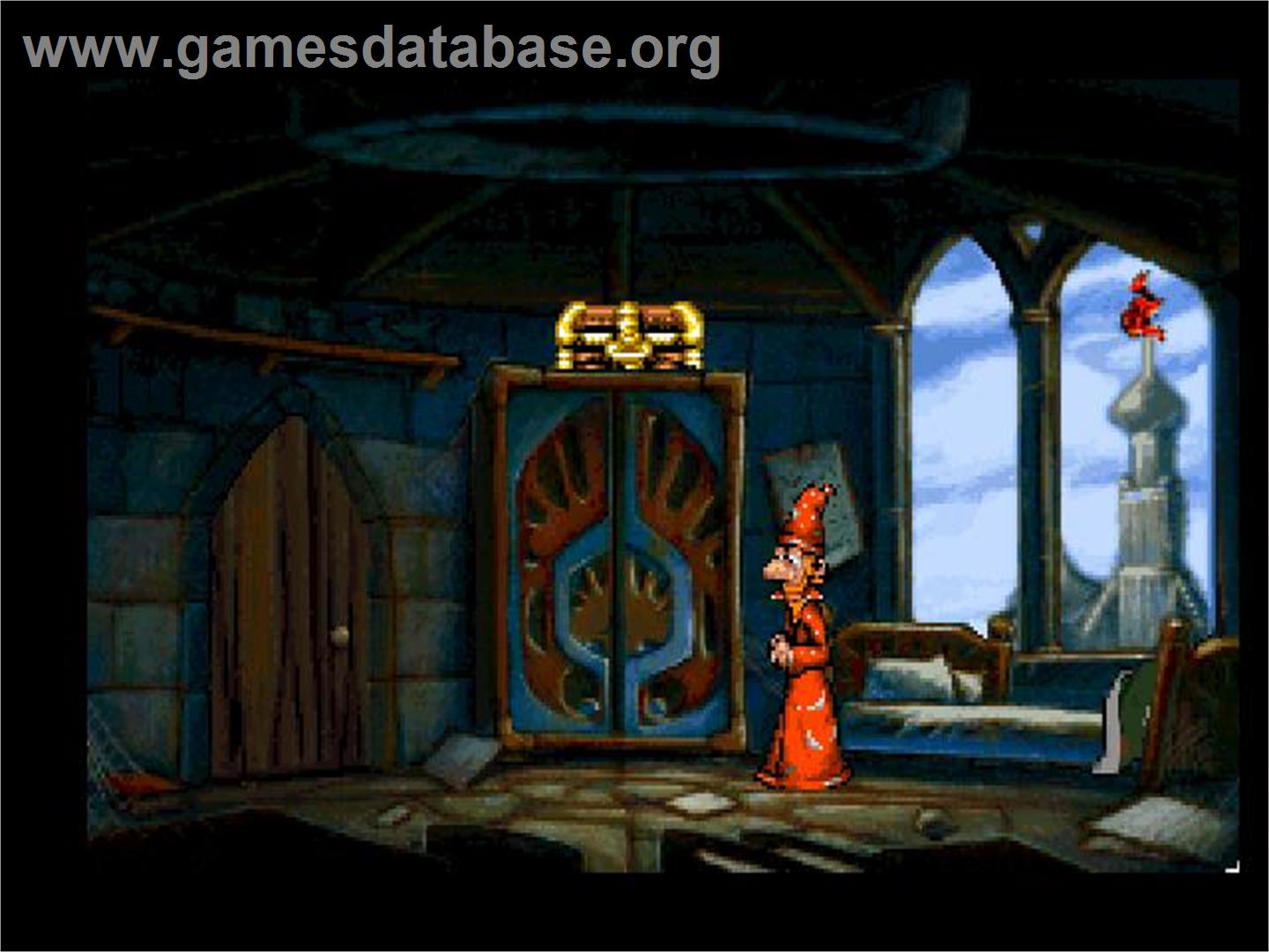 Terry Pratchett's Discworld - Sega Saturn - Artwork - In Game