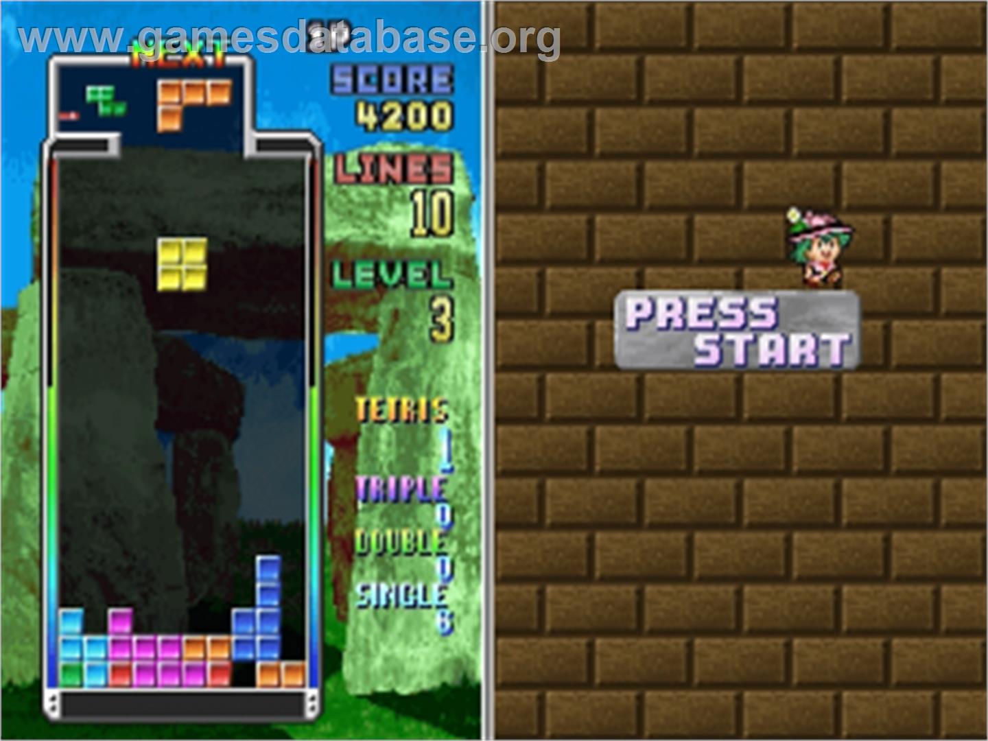 Tetris Plus - Sega Saturn - Artwork - In Game