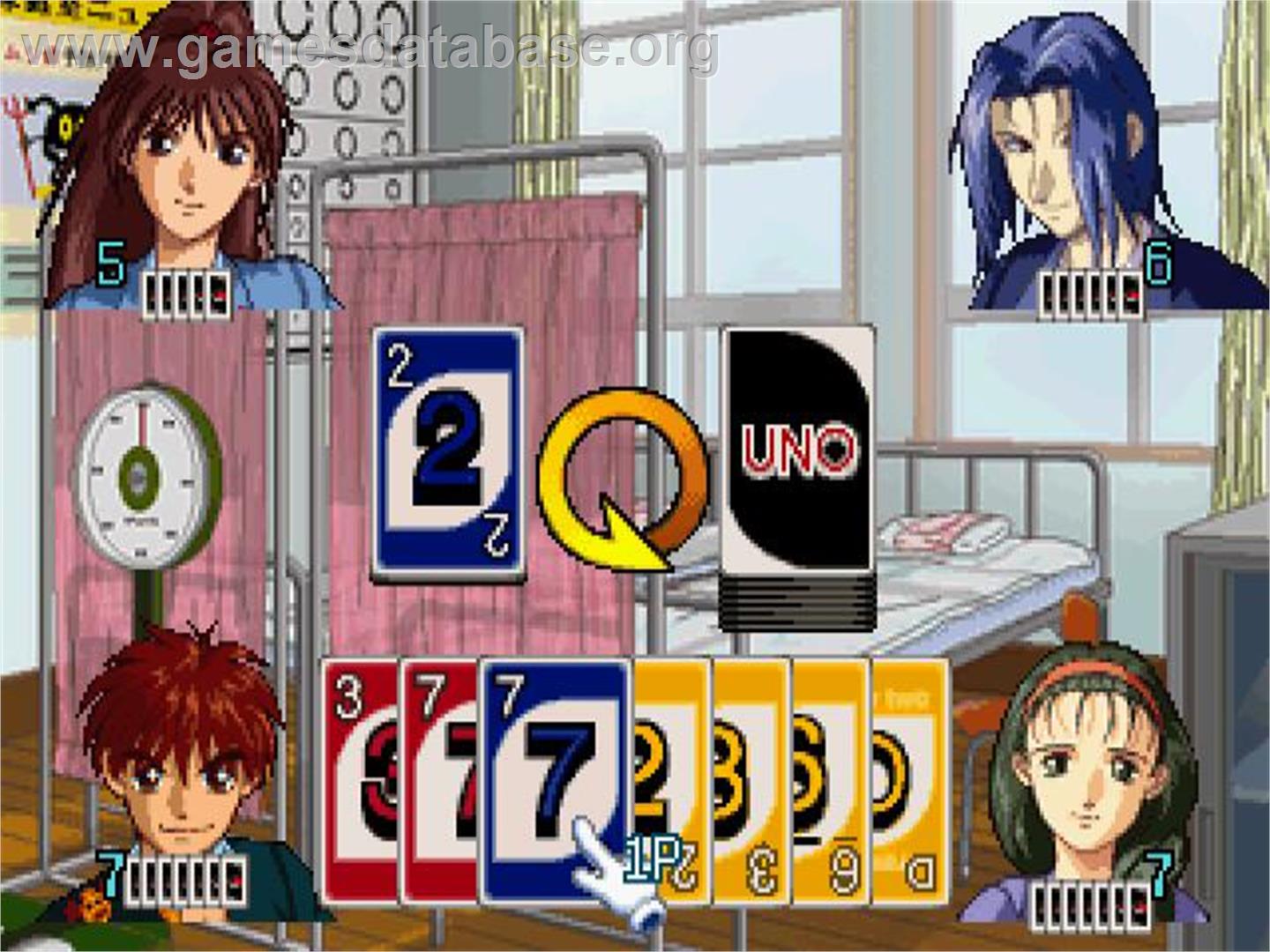 Uno DX - Sega Saturn - Artwork - In Game