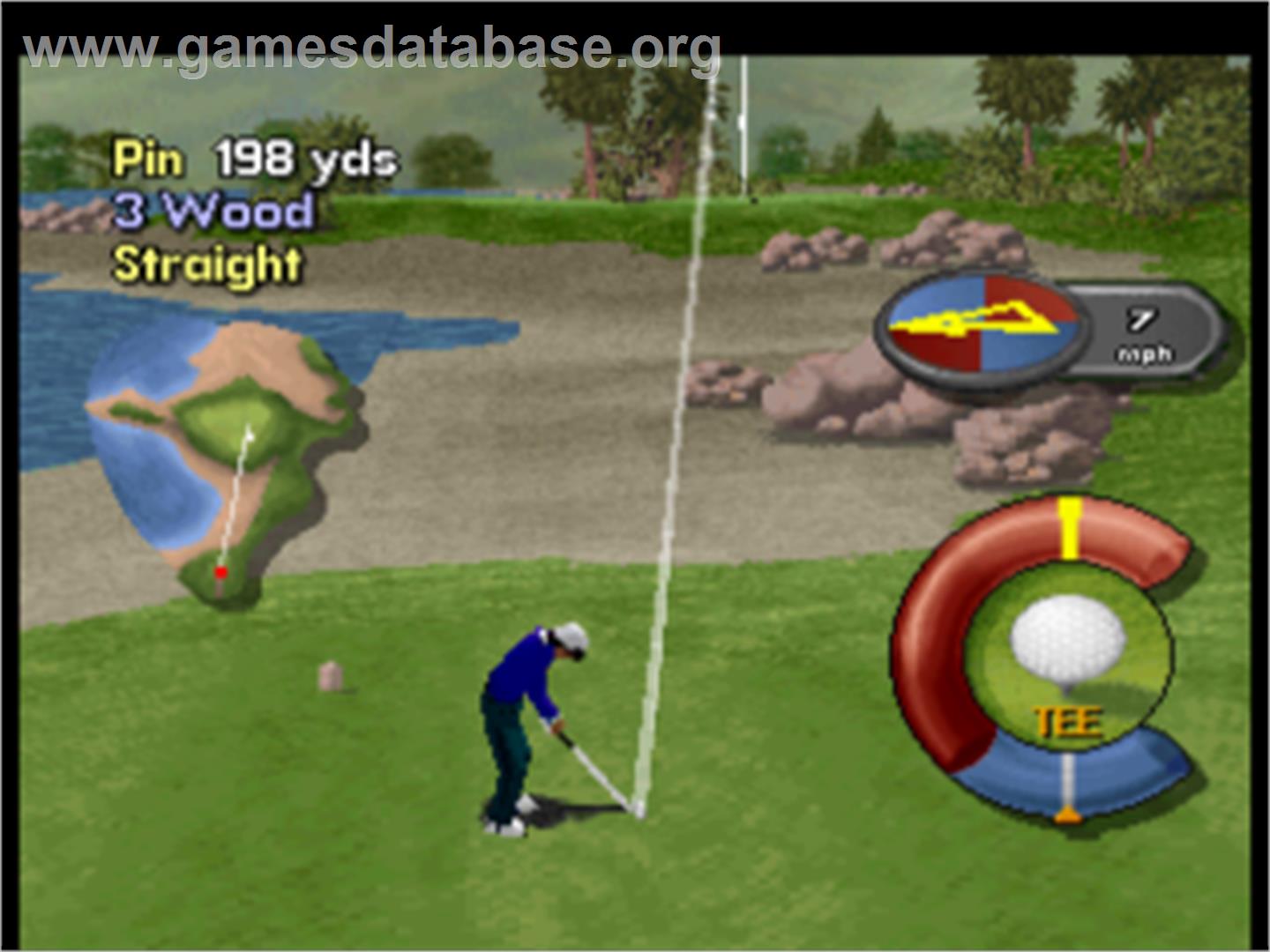 VR Golf '97 - Sega Saturn - Artwork - In Game