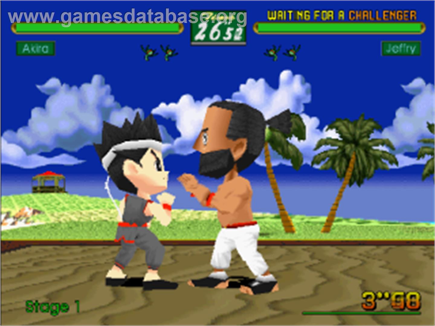 Virtua Fighter Kids - Sega Saturn - Artwork - In Game