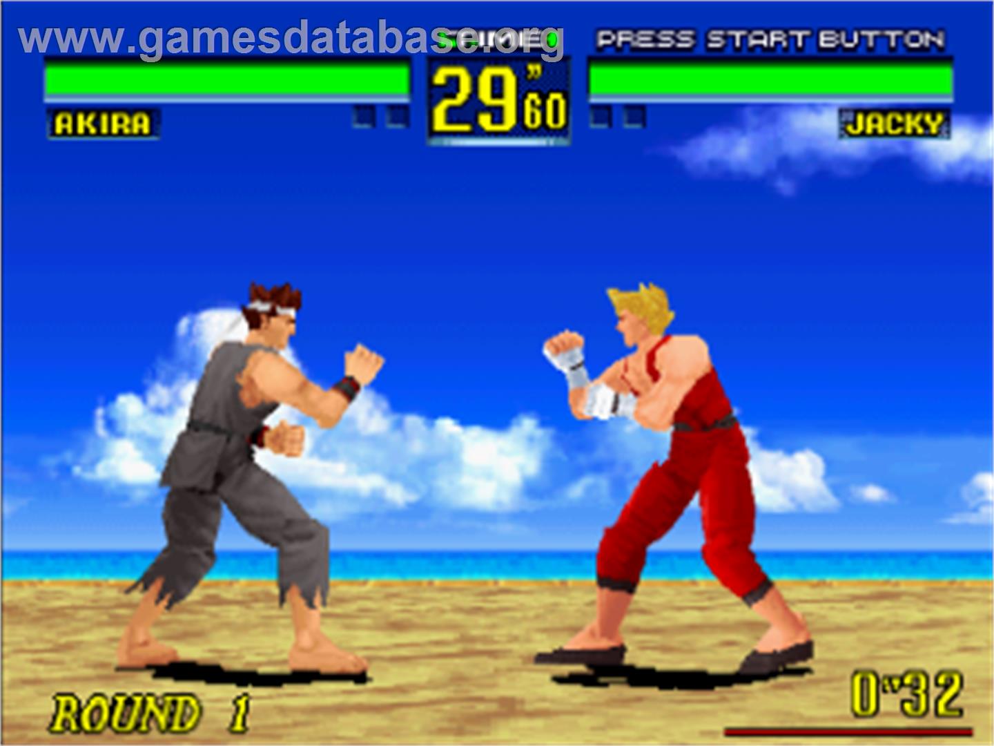 Virtua Fighter Remix - Sega Saturn - Artwork - In Game