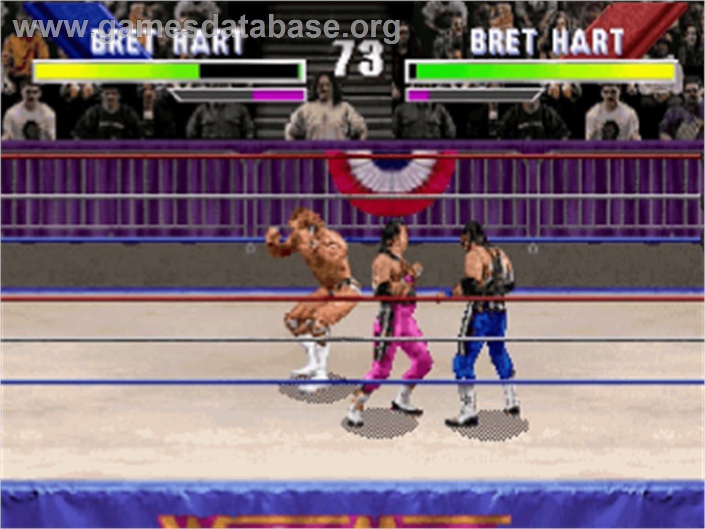 WWF Wrestlemania - Sega Saturn - Artwork - In Game