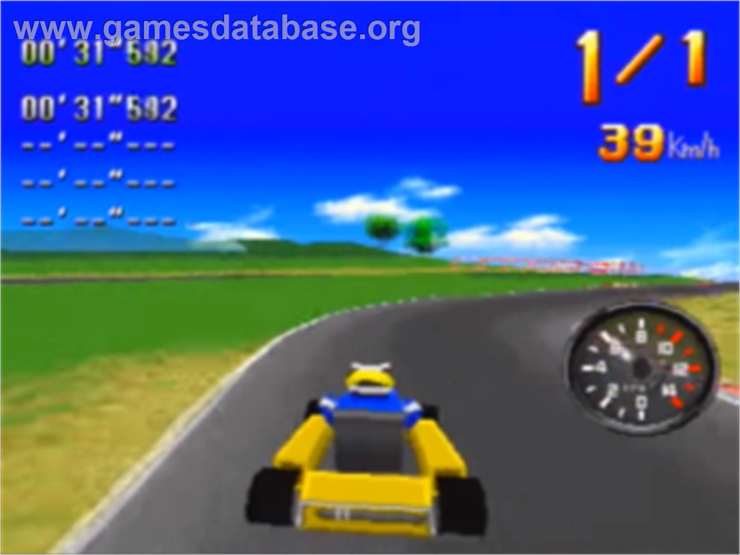 Wangan Trial Love - Sega Saturn - Artwork - In Game