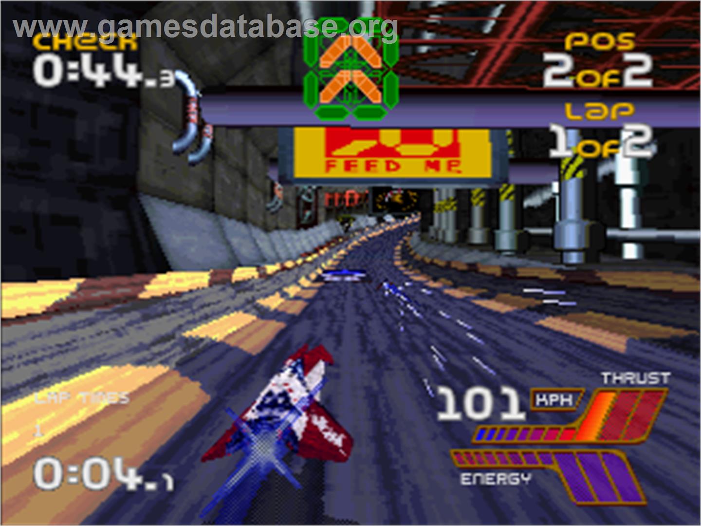 Wipeout XL - Sega Saturn - Artwork - In Game