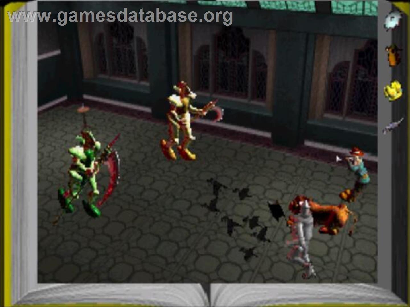 Yellow Brick Road - Sega Saturn - Artwork - In Game