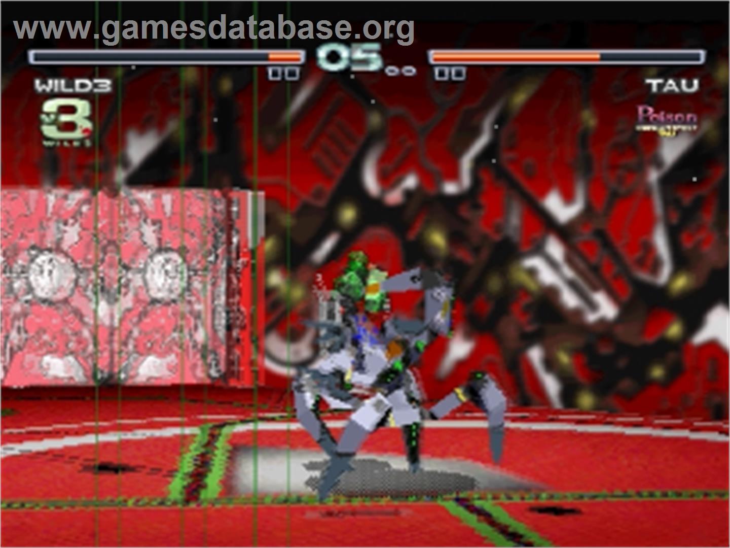 Zero Divide: The Final Conflict - Sega Saturn - Artwork - In Game