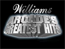 Title screen of Arcade's Greatest Hits: The Atari Collection 1 on the Sega Saturn.