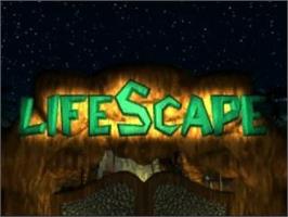 Title screen of Lifescape - Seimei 40-Okunen Harukana Tabi on the Sega Saturn.