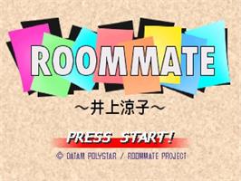 Title screen of Roommate - Inoue Ryouko on the Sega Saturn.