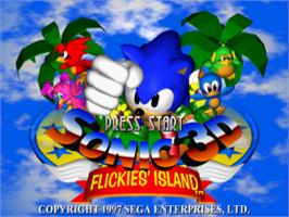 Sonic 3D Blast - VGDB - Vídeo Game Data Base