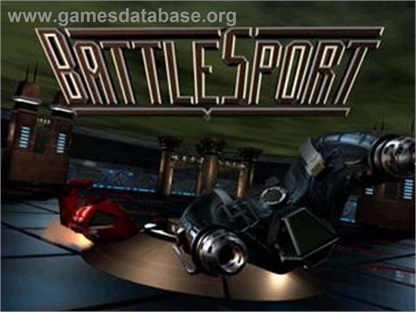 BattleSport - Sega Saturn - Artwork - Title Screen
