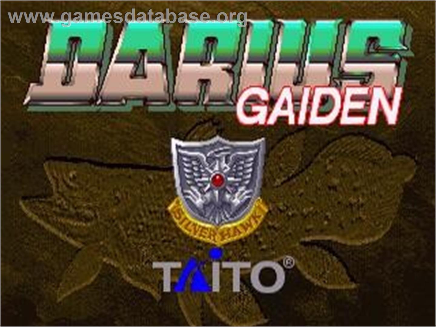Darius Gaiden - Sega Saturn - Artwork - Title Screen