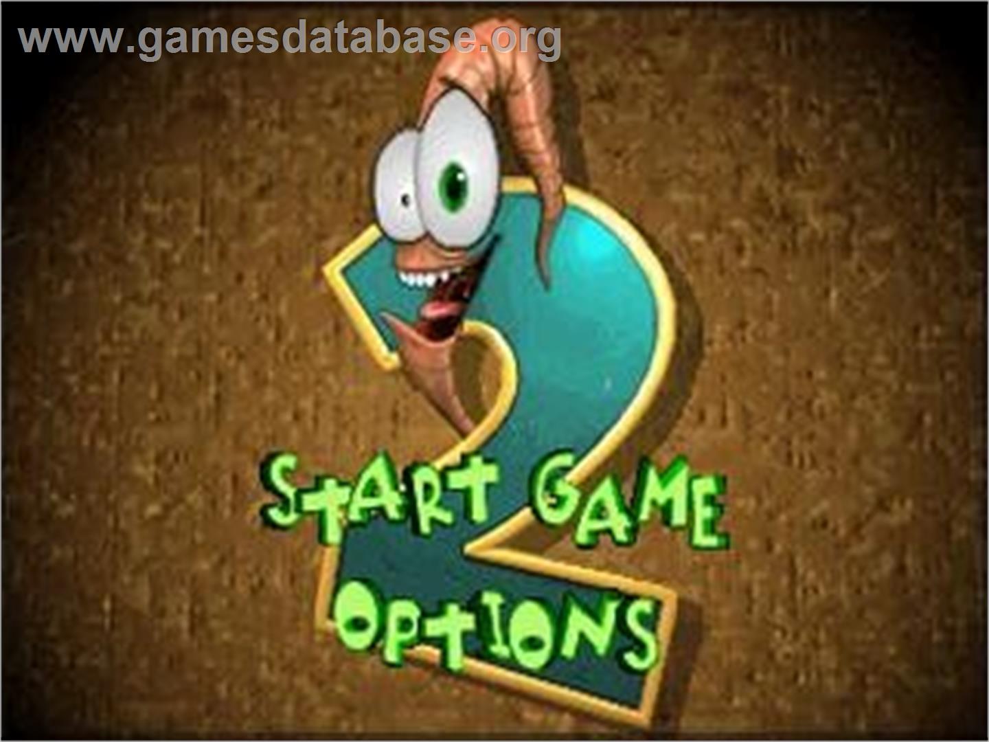 Earthworm Jim 2 - Sega Saturn - Artwork - Title Screen