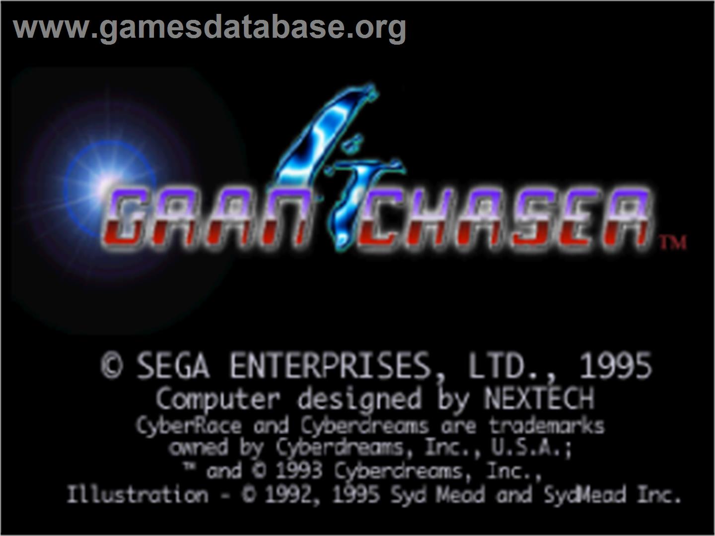Gran Chaser - Sega Saturn - Artwork - Title Screen