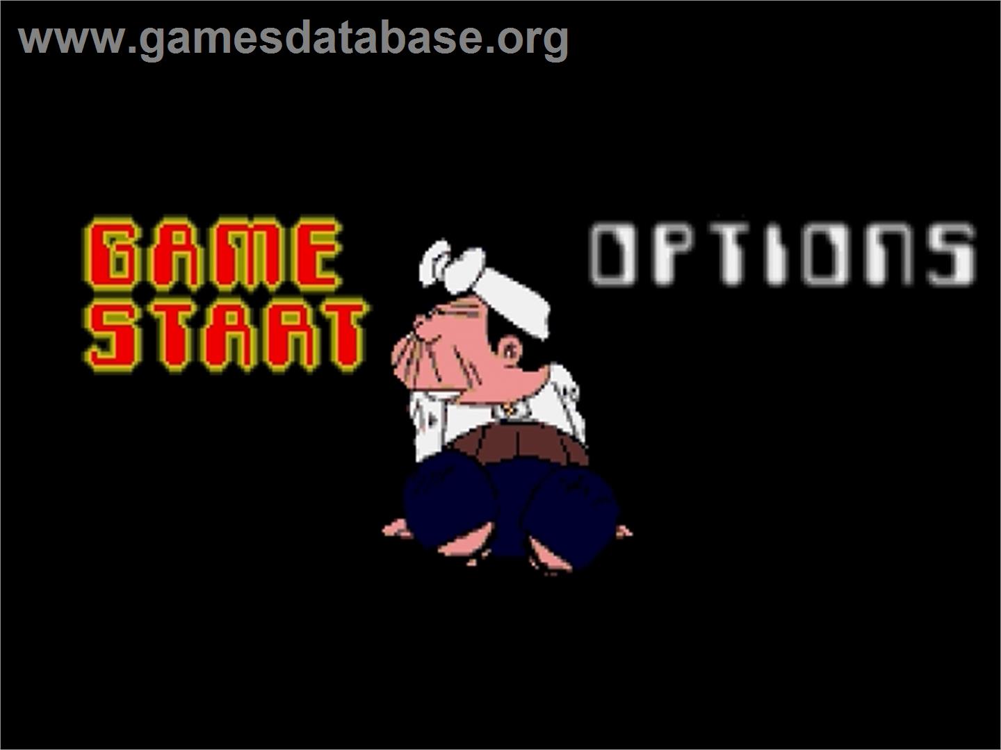 Heisei Tensai Bakabon Susume! Bakabons - Sega Saturn - Artwork - Title Screen