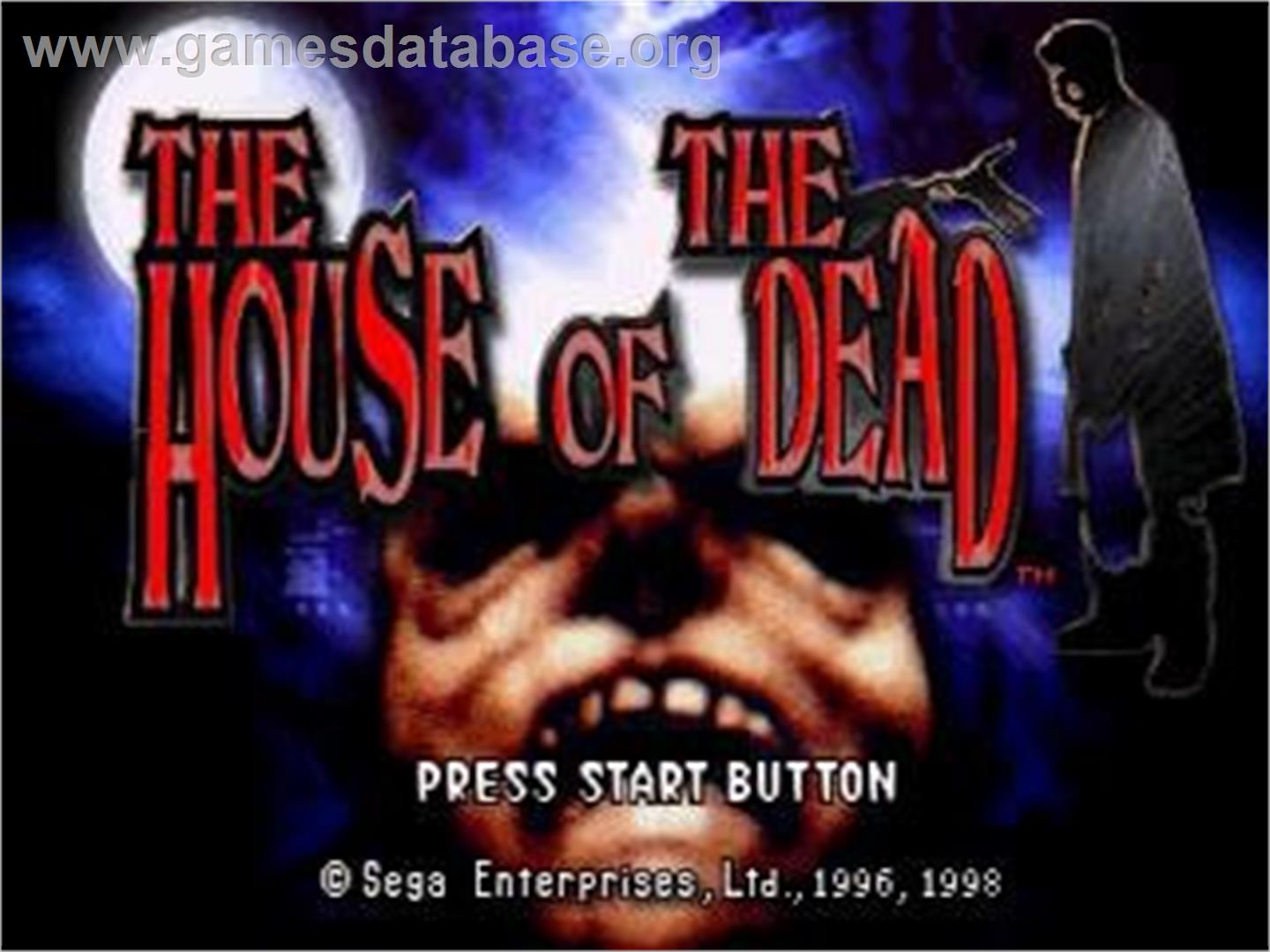 House Of The Dead, The - Sega Saturn - Artwork - Title Screen
