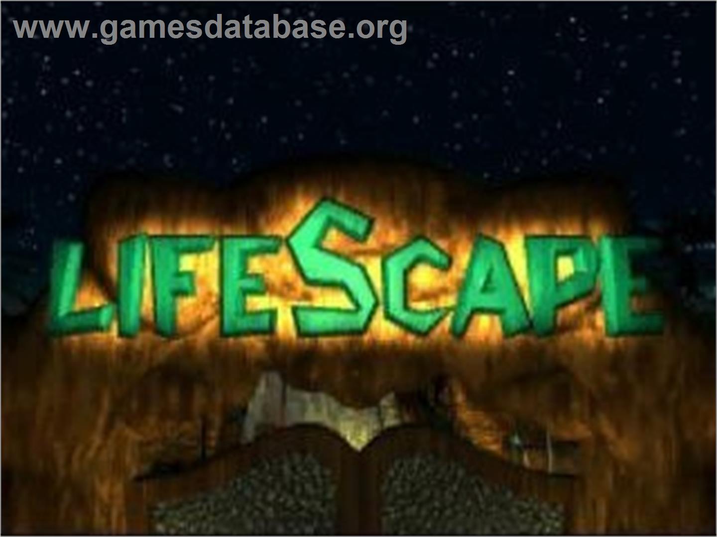 Lifescape - Seimei 40-Okunen Harukana Tabi - Sega Saturn - Artwork - Title Screen